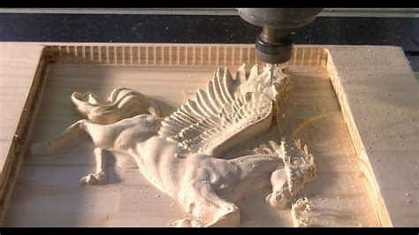 158 cnc router machining the 3d relief of pegasus|3D Relief Carvings .